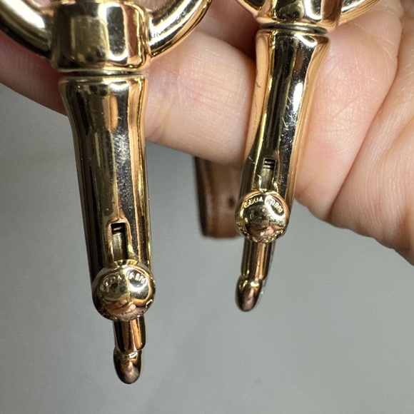 Coach Brown Leather Crossbody Strap - Picture 2 of 7